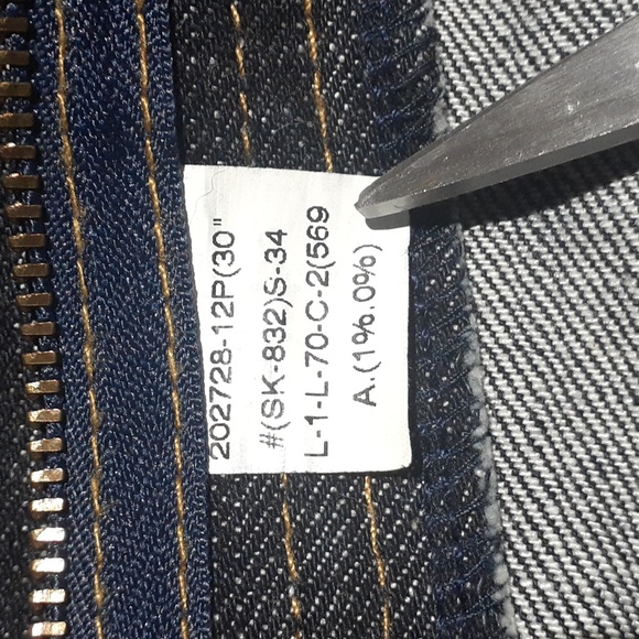 Topman (ASOS) Men's Jeans Slim Fit Dark Blue Wash Size 34S (W34 L30) - Picture 10 of 11